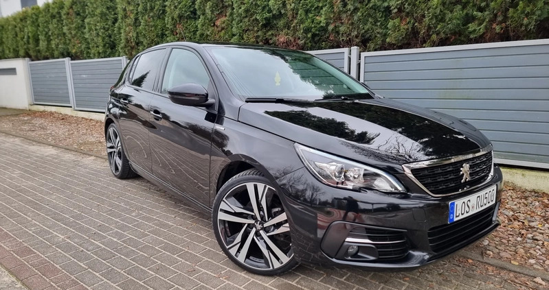 Peugeot 308 cena 58999 przebieg: 78000, rok produkcji 2019 z Polkowice małe 497